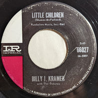 Billy J. Kramer With The Dakotas – Little Children / Bad To Me 7" vinyl record