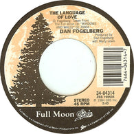 Dan Fogelberg – The Language Of Love / Windows And Walls 7" vinyl record