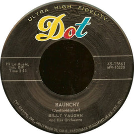 Billy Vaughn And His Orchestra – Sail Along Silvery Moon / Raunchy