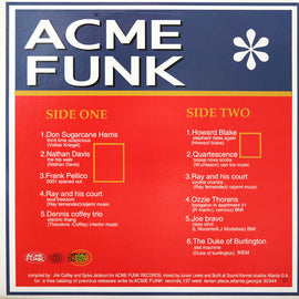 Acme Funk (Original A Collection Of Hard Instrumentals)