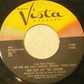 Louis Armstrong And His Orchestra – Ten Feet Off The Ground / 'Bout Time