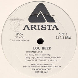 Lou Reed – Disco Mystic (Promo 12”)