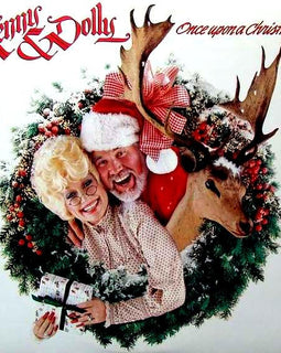 Kenny Rogers & Dolly Parton – Once Upon a Christmas vinyl record