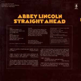 Abbey Lincoln – Straight Ahead