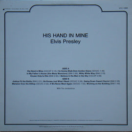 Elvis Presley – His Hand In Mine