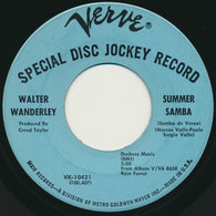 Walter Wanderley – Summer Samba (Samba De Verao) 7" vinyl record