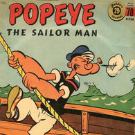 I'm Popeye The Sailor Man/ Scuffy the Tugboat 7" vinyl record