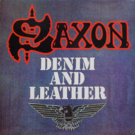 Saxon – Denim And Leather vinyl record