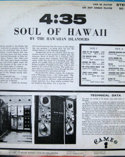 The Hawaiian Islanders – Soul Of Hawaii vinyl record