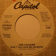 Joe Cocker – Don't You Love Me Anymore 7" vinyl record