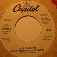 Joe Cocker – Don't You Love Me Anymore 7" vinyl record