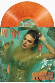 Taylor Swift- The Life Of A Showgirl 1st Press Glitter Orange
