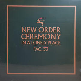 New Order – Ceremony (Single, Reissue, Remastered, 180g)