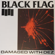 BLACK FLAG – Damaged With DEZ!!!! (MARBLED VINYL)