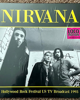 Nirvana – Hollywood Rock Festival US TV Broadcast 1993 vinyl record