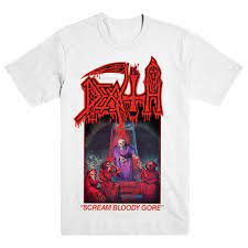 Death t-shirt Scream Bloody Gore