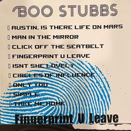 Boo Stubbs: Fingerprint U Leave
